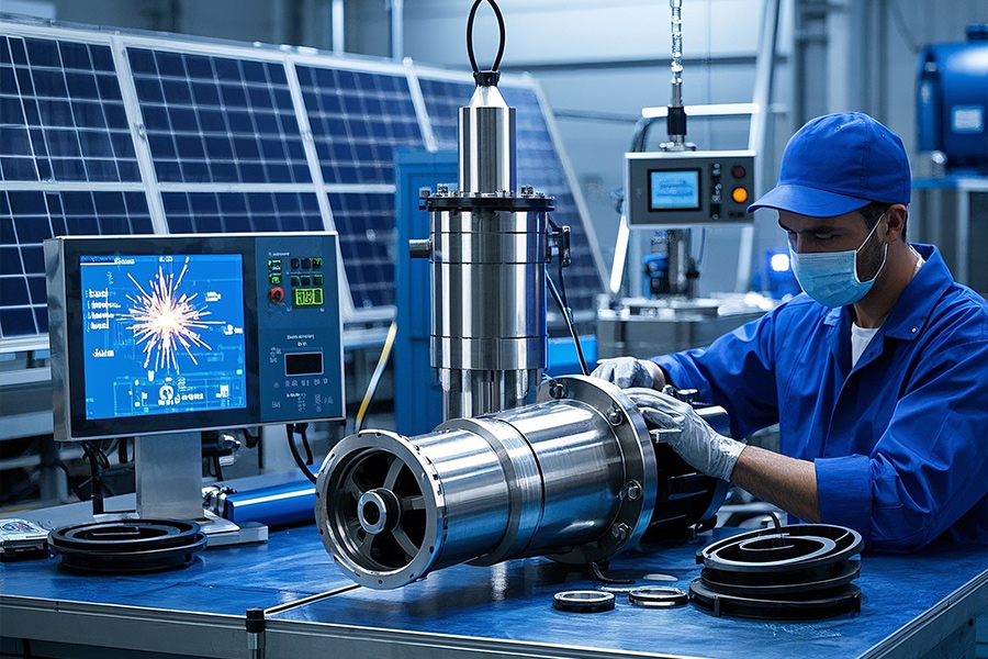 Large-scale water pump unit orders increased, and high-end manufacturing capabilities attracted attention.