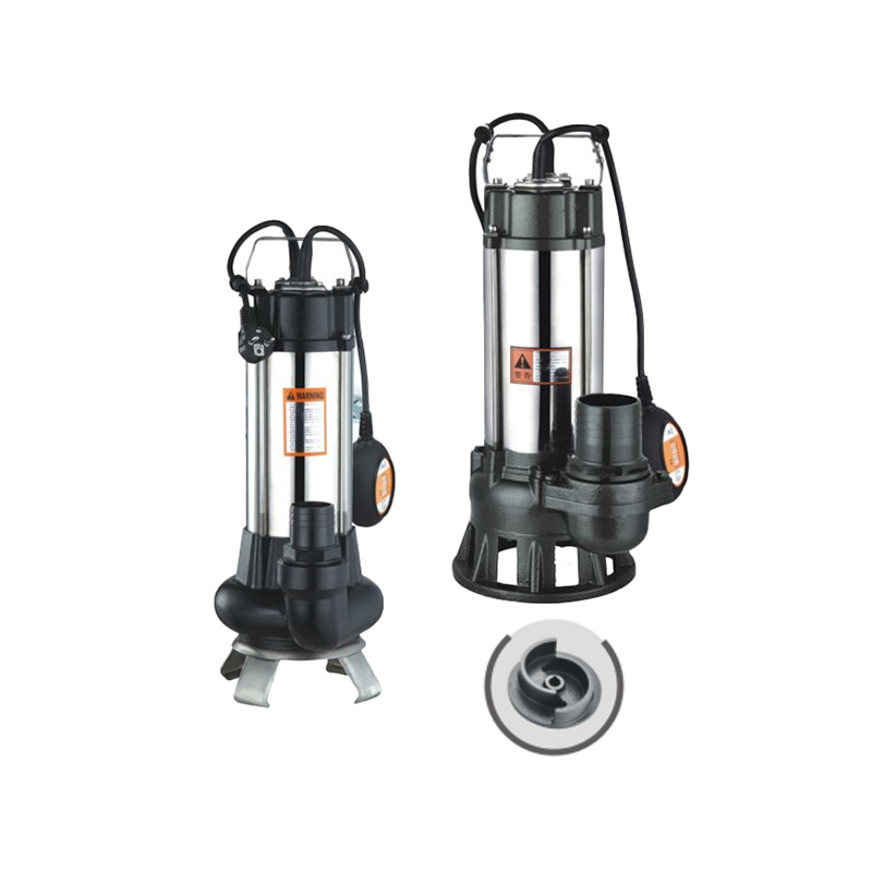 WQV Abrasion-Proof Submersible Sewage Pump for Long Fiber Waste