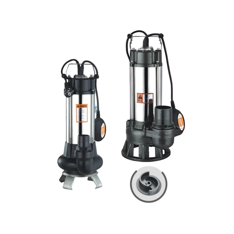 WQV Abrasion-Proof Submersible Sewage Pump for Long Fiber Waste WQV Abrasion-Proof Submersible Sewage Pump for Long Fiber Waste