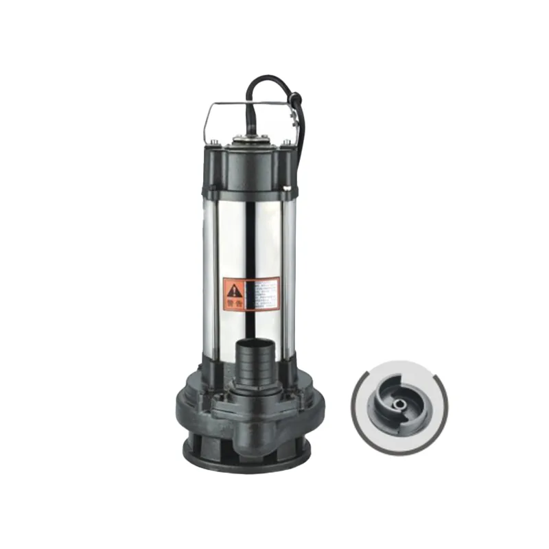 WQV Anti-Clog Submersible Sewage Pump for Mines and Sanitation WQV Anti-Clog Submersible Sewage Pump for Mines and Sanitation